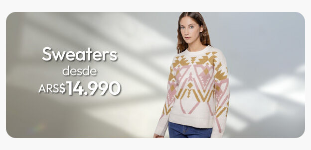 Sweaters mujer