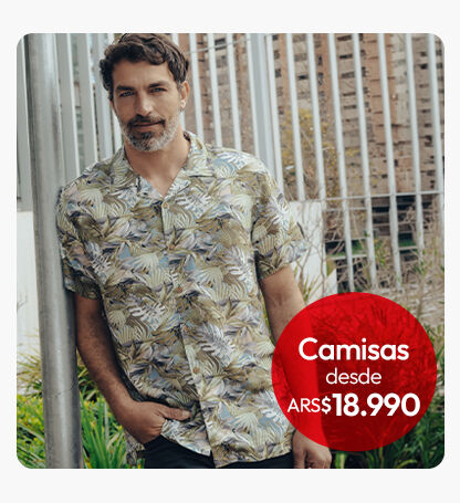 Camisas hombre
