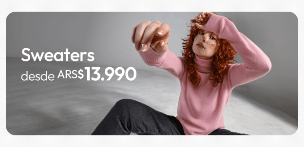 Sweaters mujer