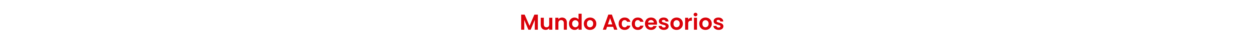 Mundo accesorios