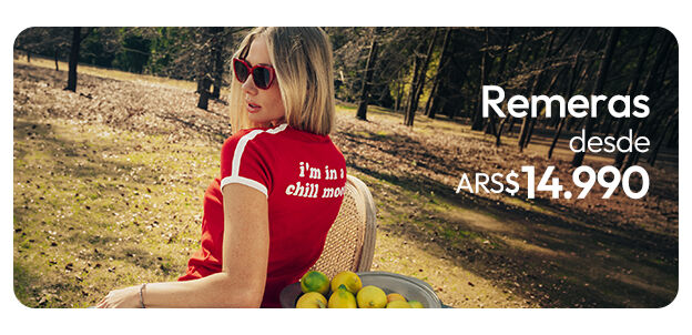 Remeras mujer