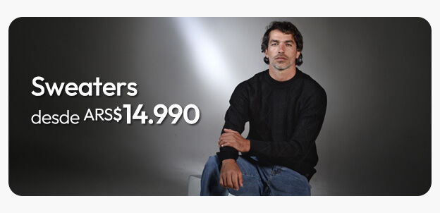Sweaters hombre