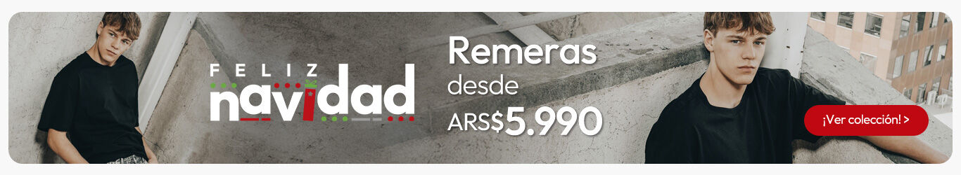 Remeras hombre desde $5.990