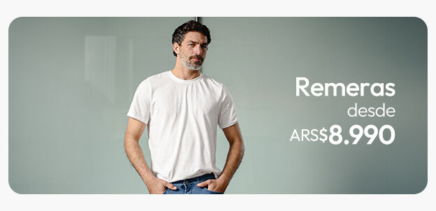 Remeras hombre