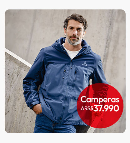 Camperas hombre