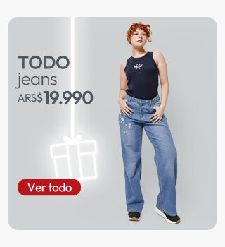 Jeans mujer a $19.990