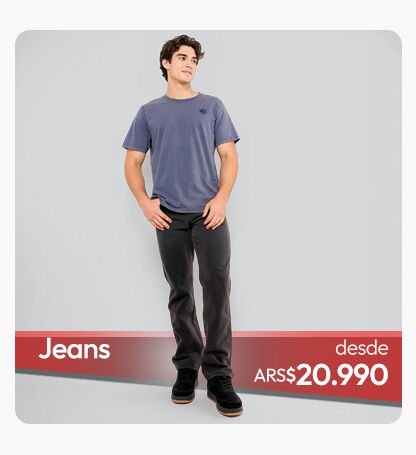 Jeans hombre