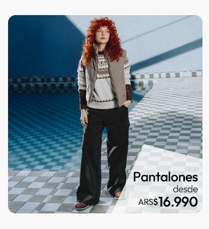 Pantalones mujer
