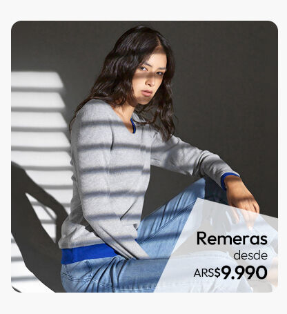 Remeras mujer