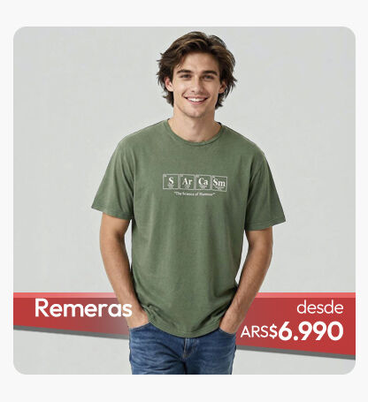 Remeras hombre
