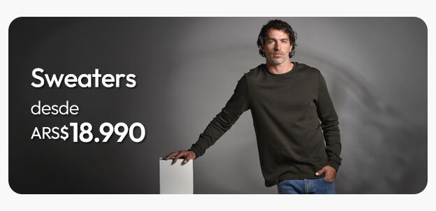 Sweaters hombre