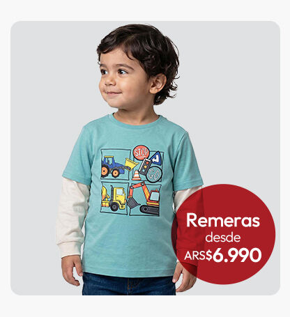 Remeras infantiles