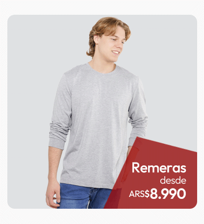 Remeras hombre