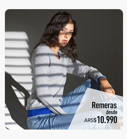 Remeras mujer