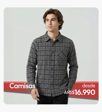 Camisas hombre