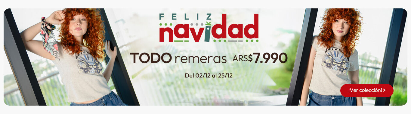 Remeras de mujer a $7.990