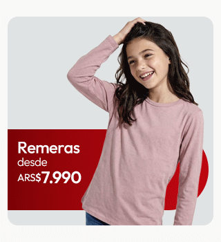 Remeras infantiles