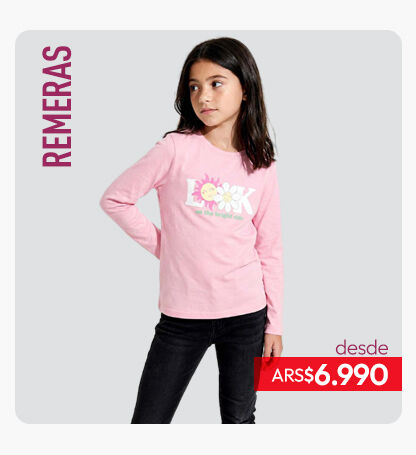 Remeras infantiles