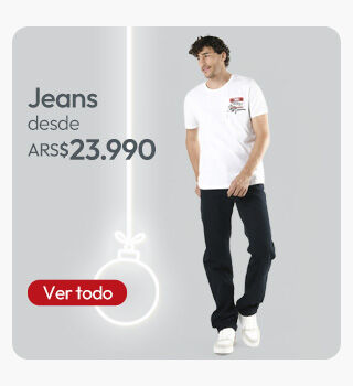 Jeans hombre desde $23.990