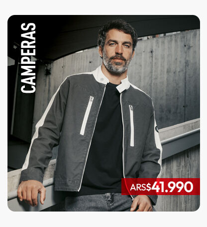 Camperas hombre