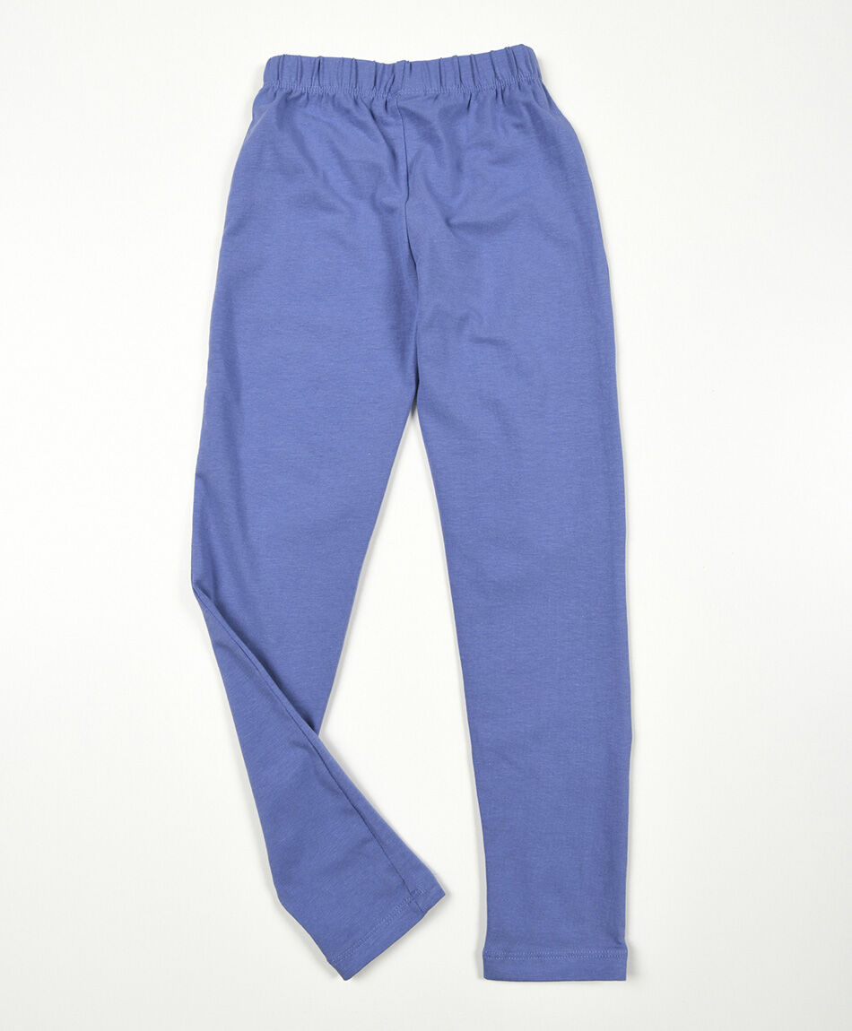 Leggins ni&ntilde;a b&aacute;sica morada