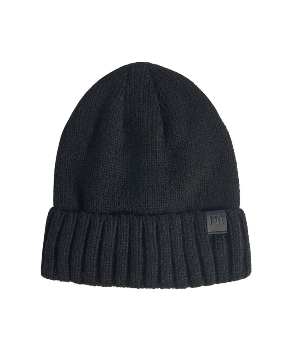 Gorra hombre lineas negro