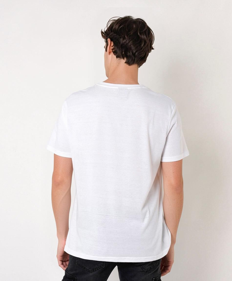 Remera hombre b&aacute;sica lisa