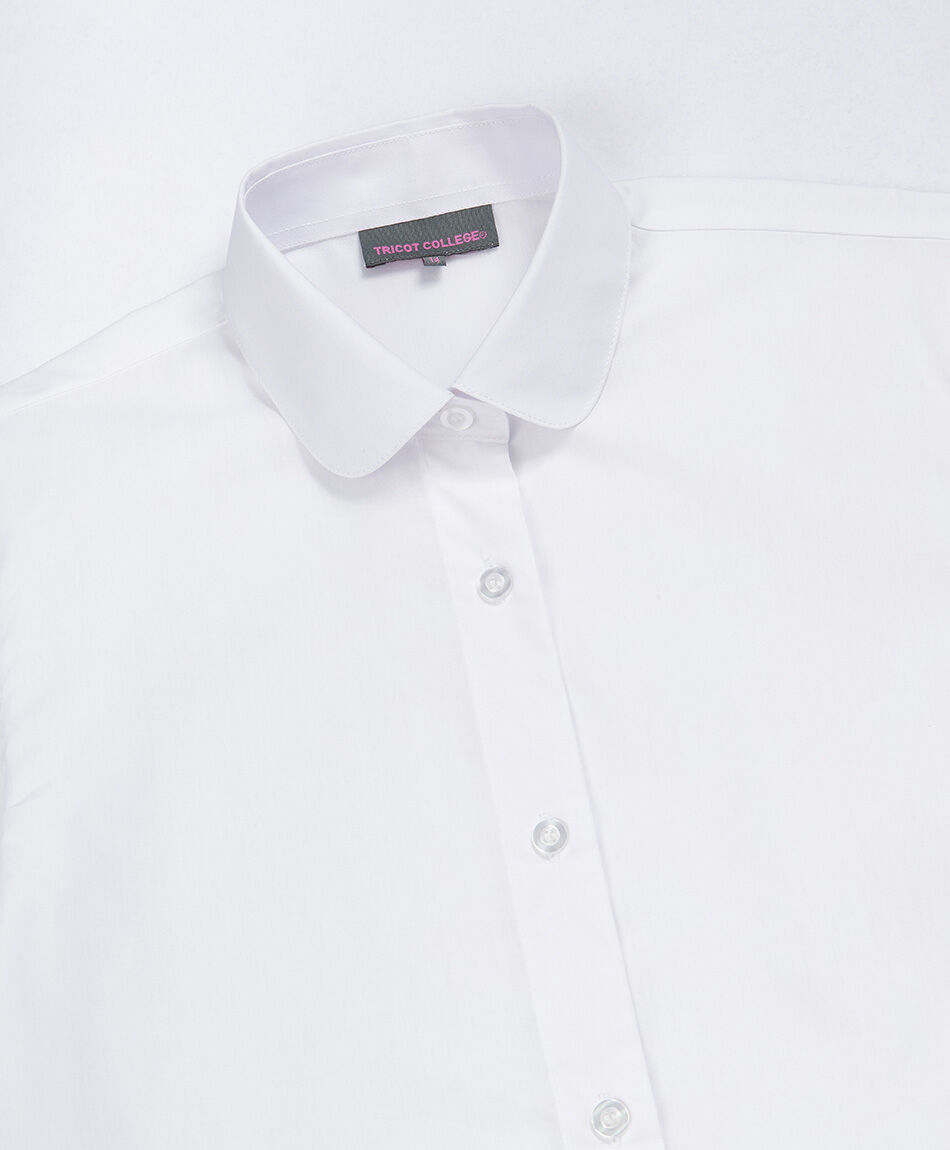 Blusa escolar estilo cl&aacute;sico