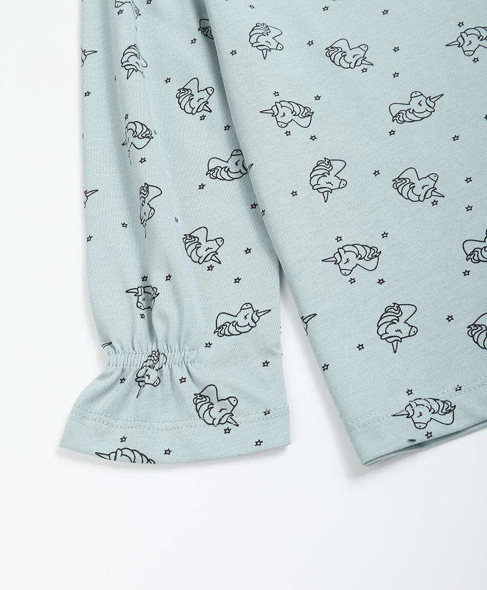 Remera beb&eacute; look unicorinio