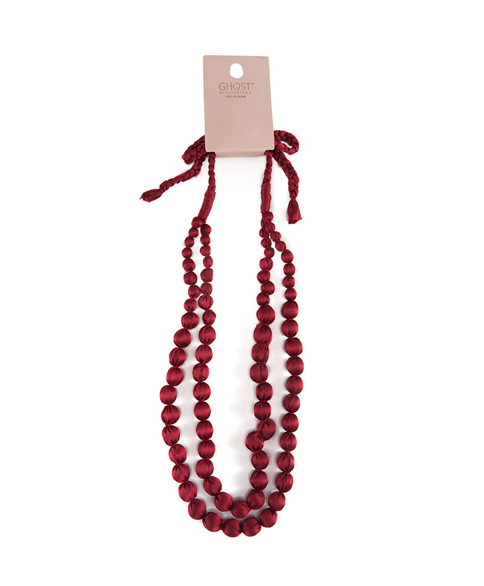 Collar mujer bolitas