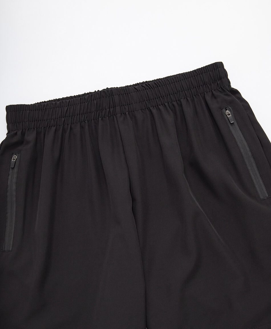 Short deportivo hombre negro cierres