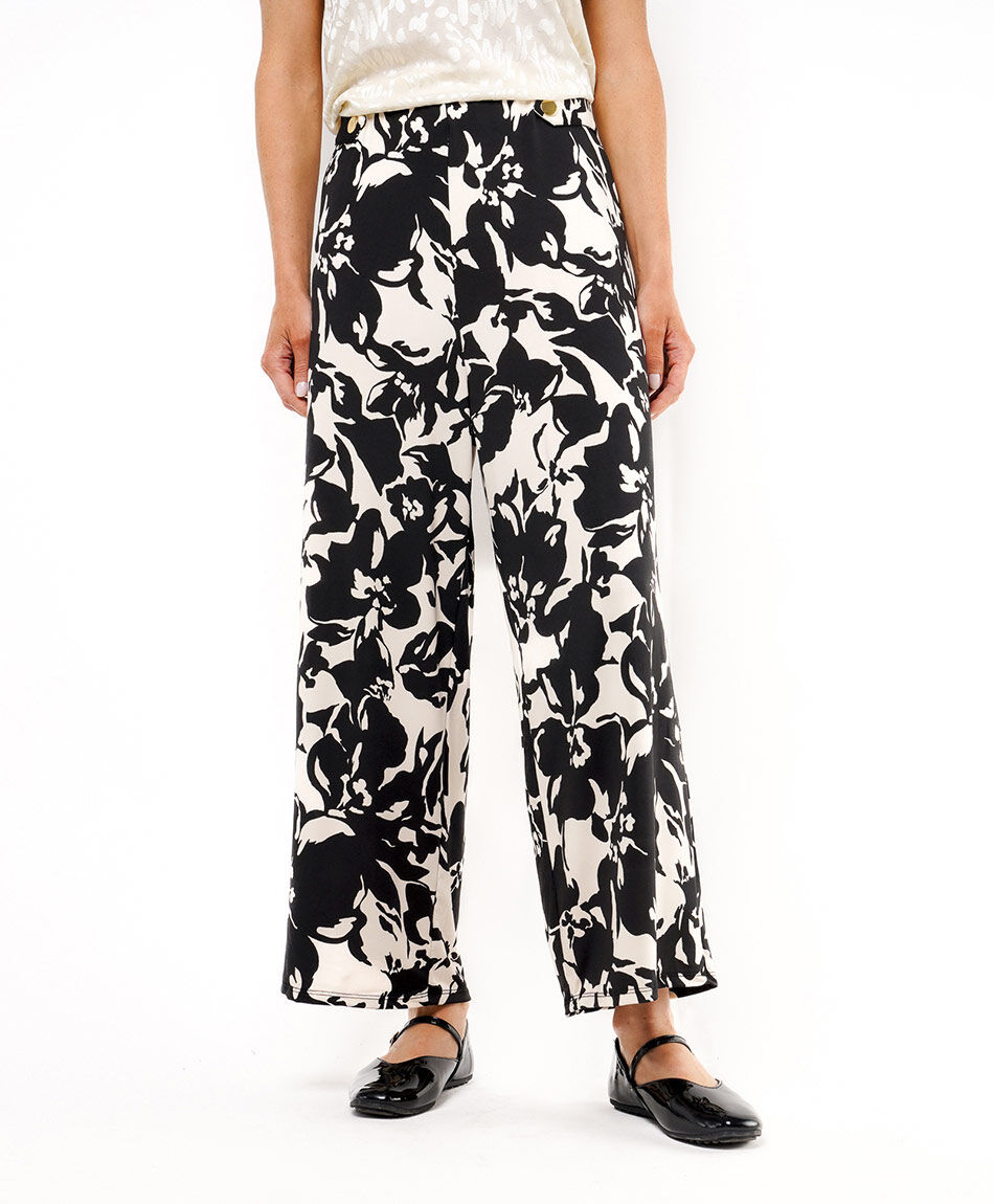 Pantal&oacute;n mujer broches print