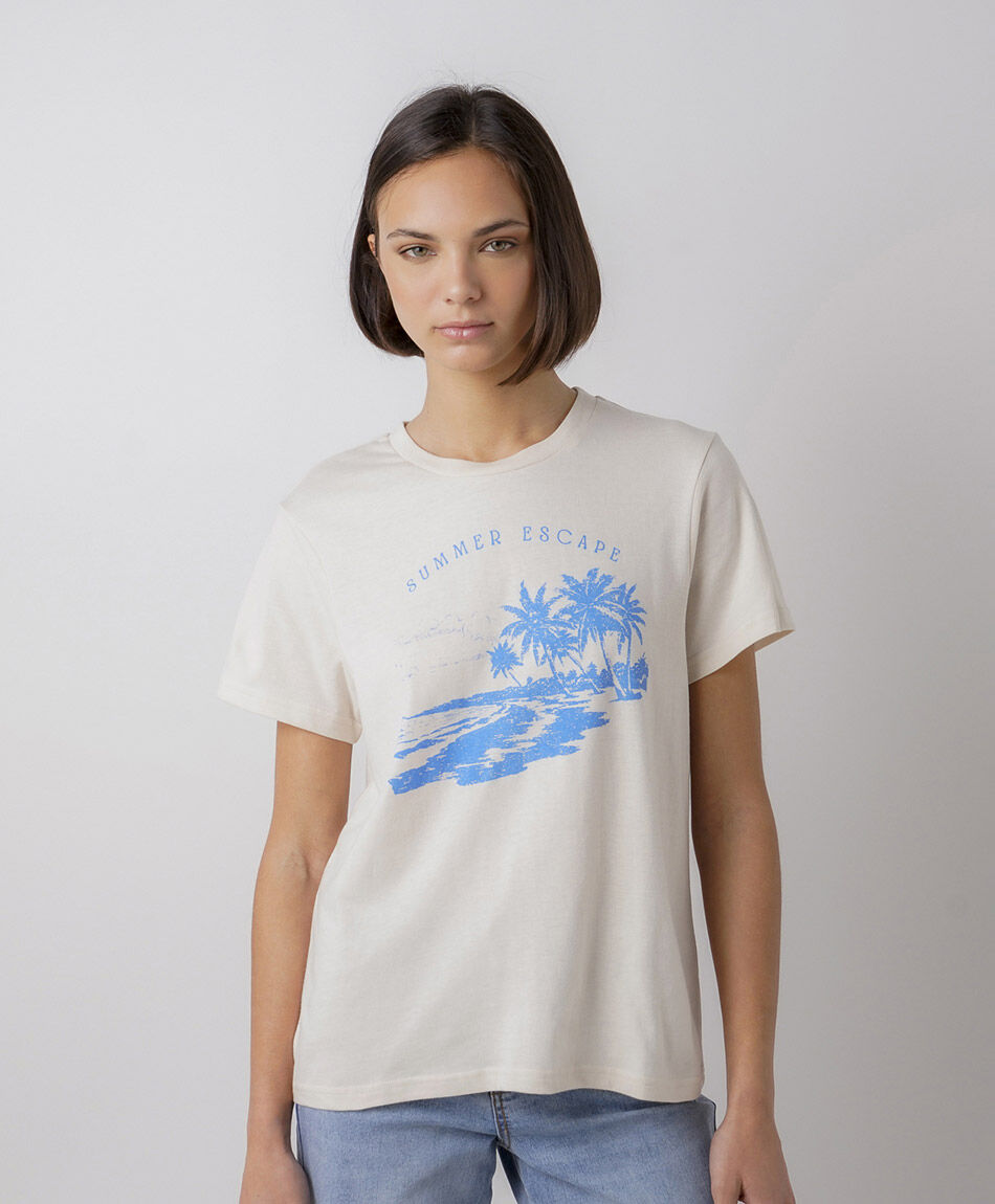 Remera mujer playa summer