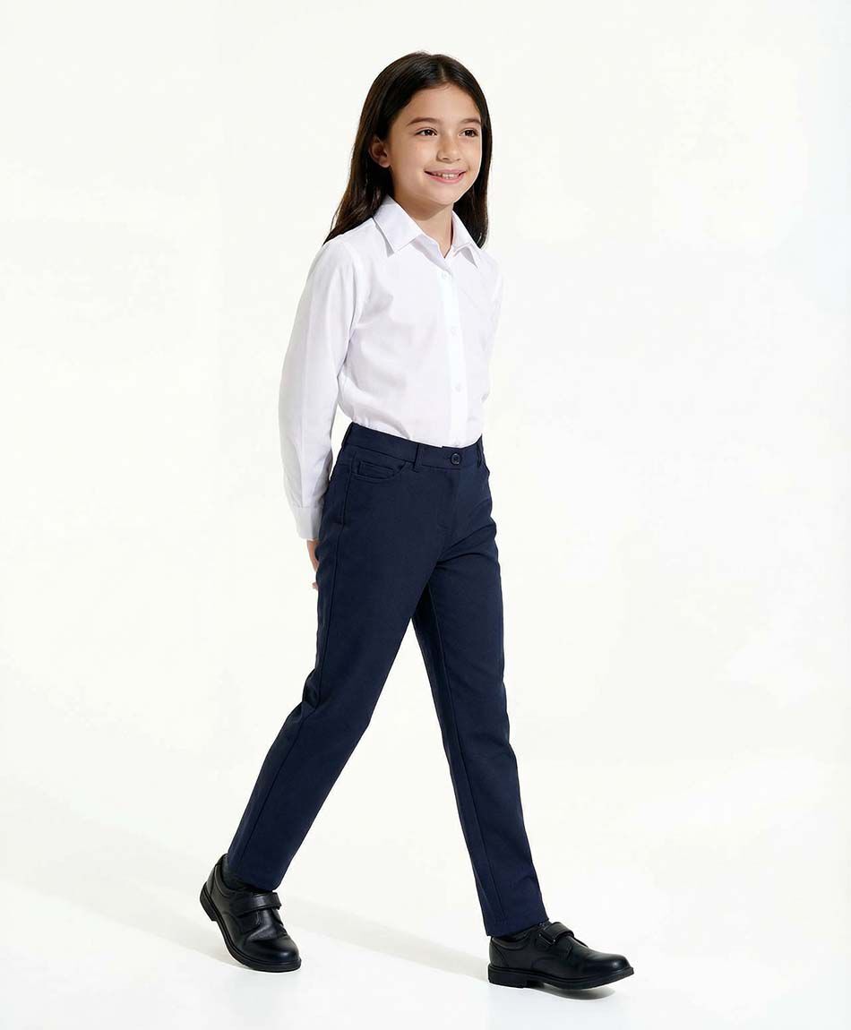 Pantal&oacute;n escolar navy mujer