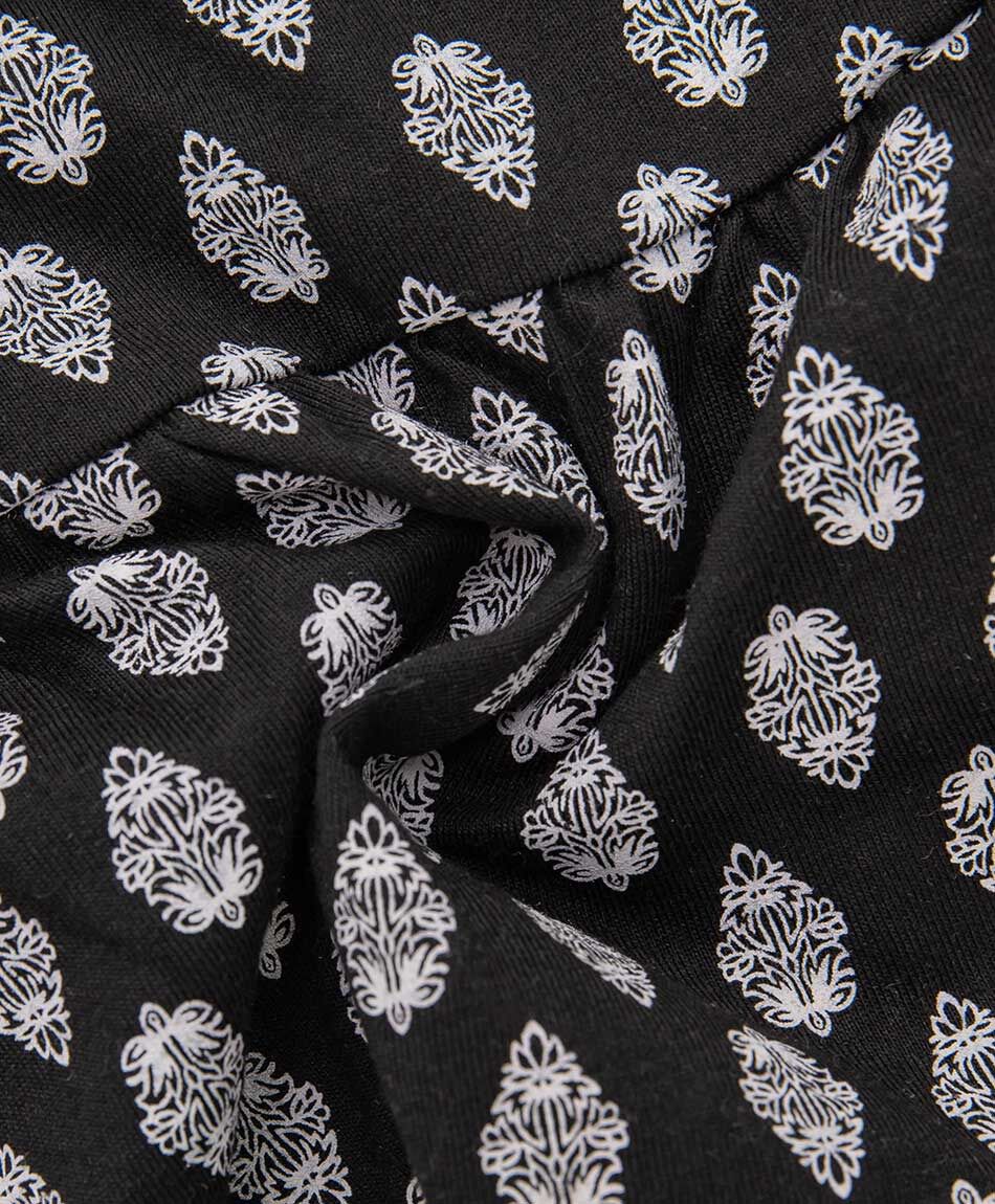 Pollera ni&ntilde;a mini print