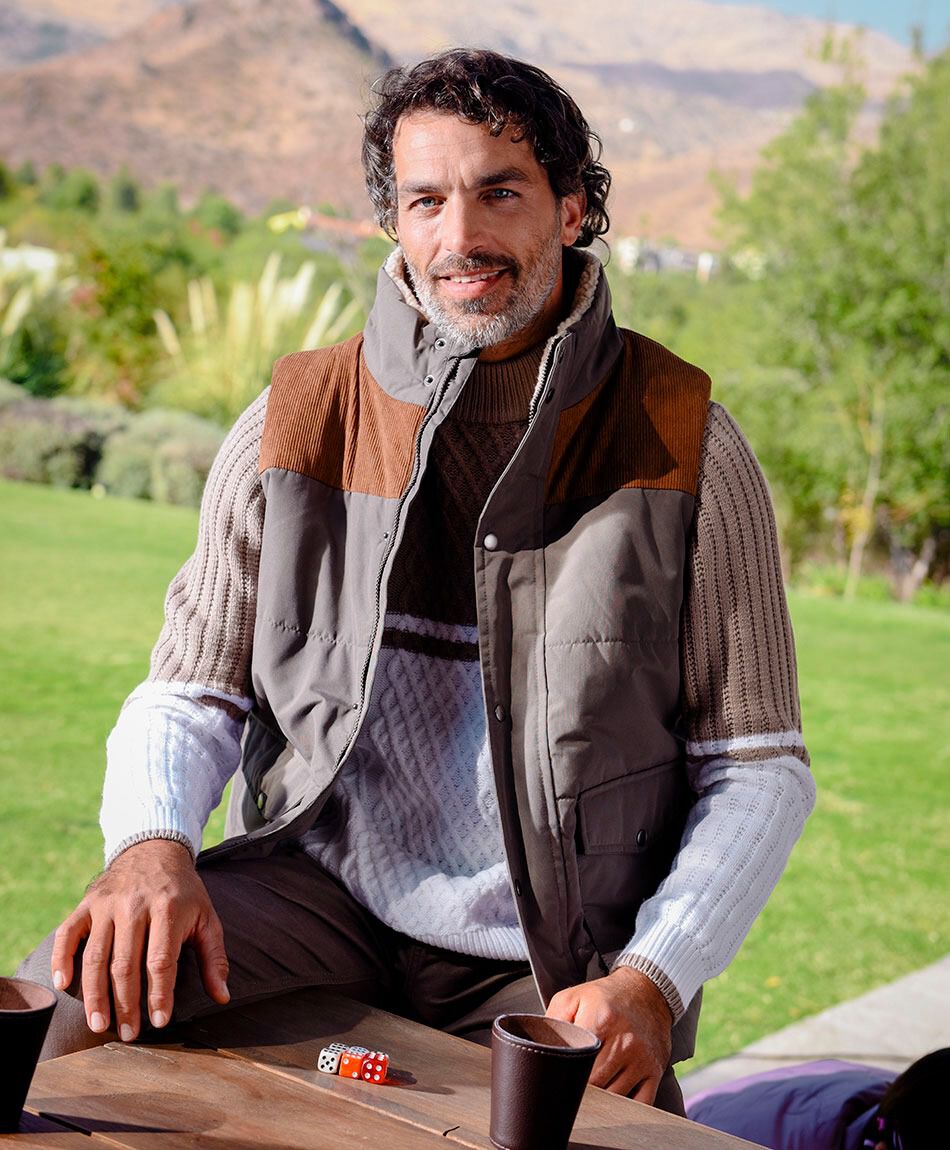 Campera hombre monta&ntilde;era vintage