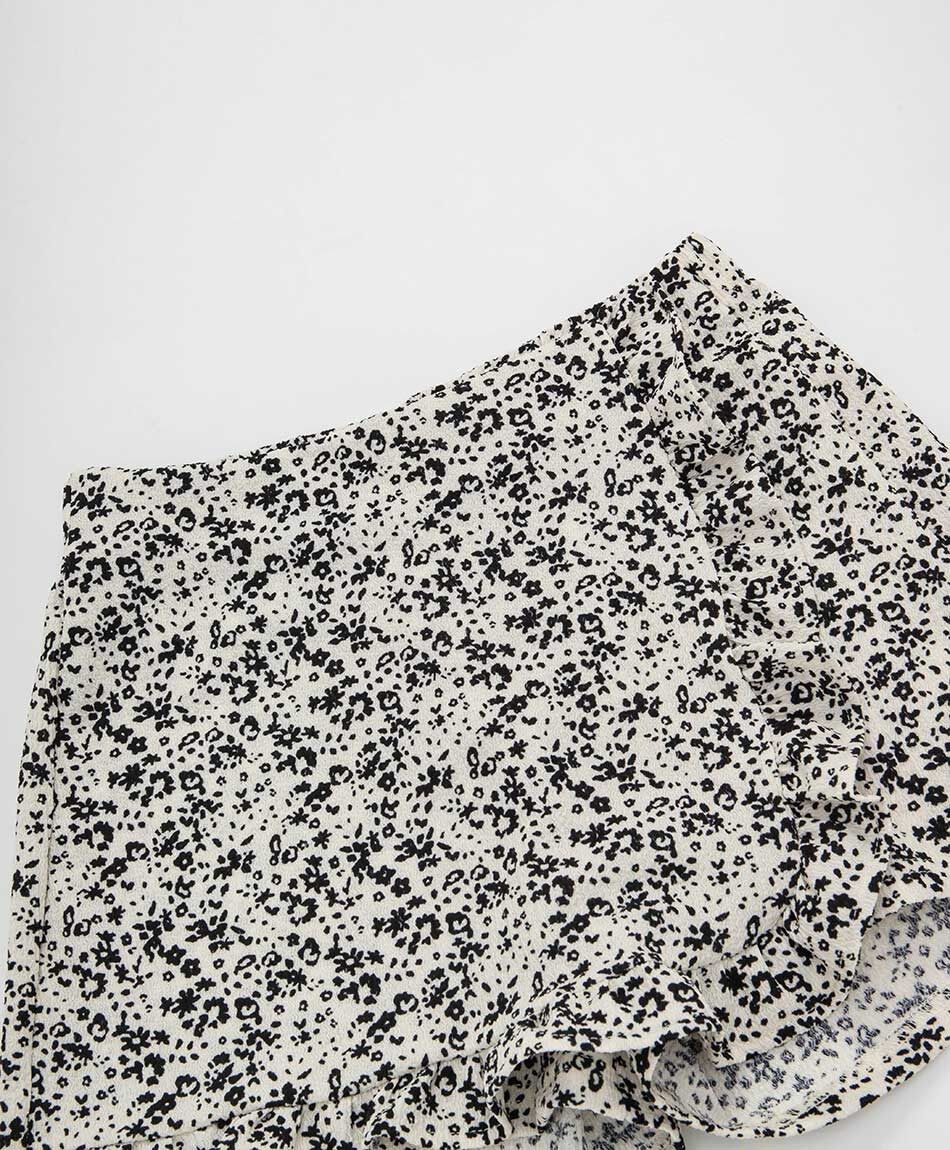 Pollera ni&ntilde;a short print