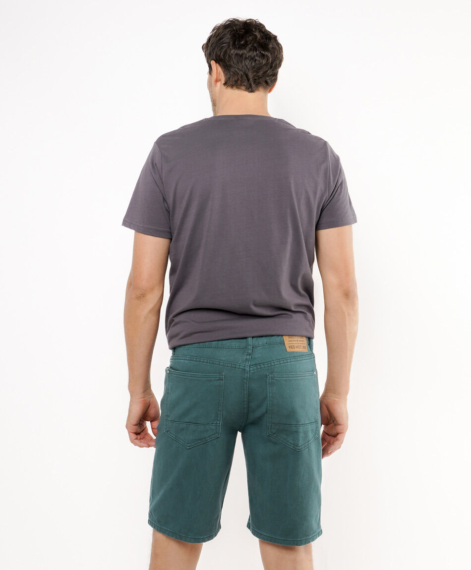 Bermuda hombre lisa colores