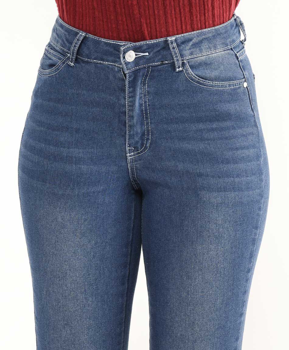 Jeans mujer cl&aacute;sico skinny fit