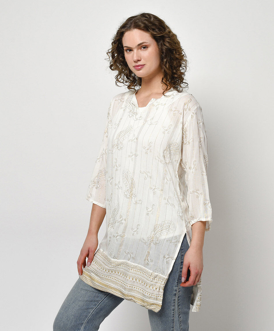 Camisa mujer estilo t&uacute;nica