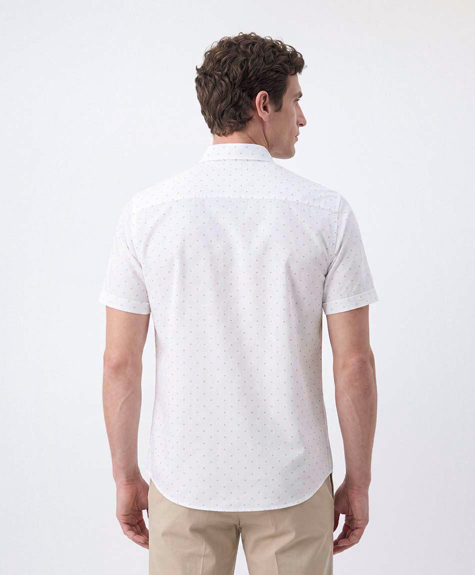 Camisa hombre flechas manga corta
