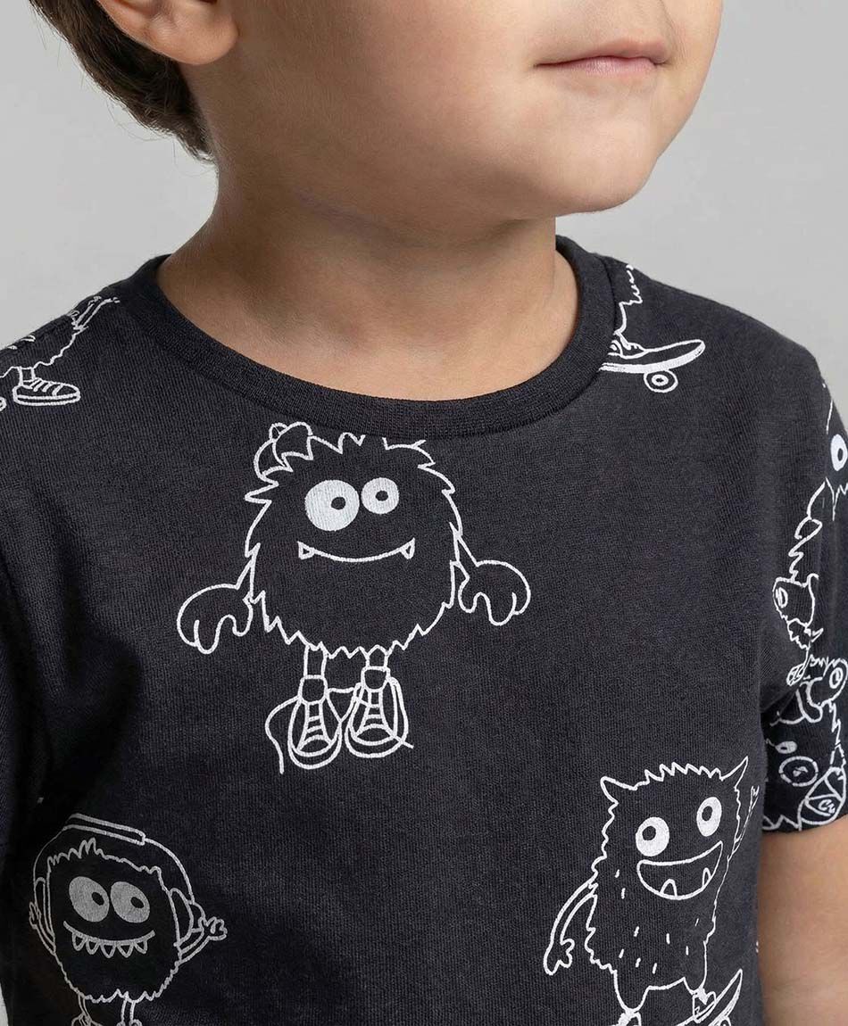 Remera beb&eacute; mounstritos