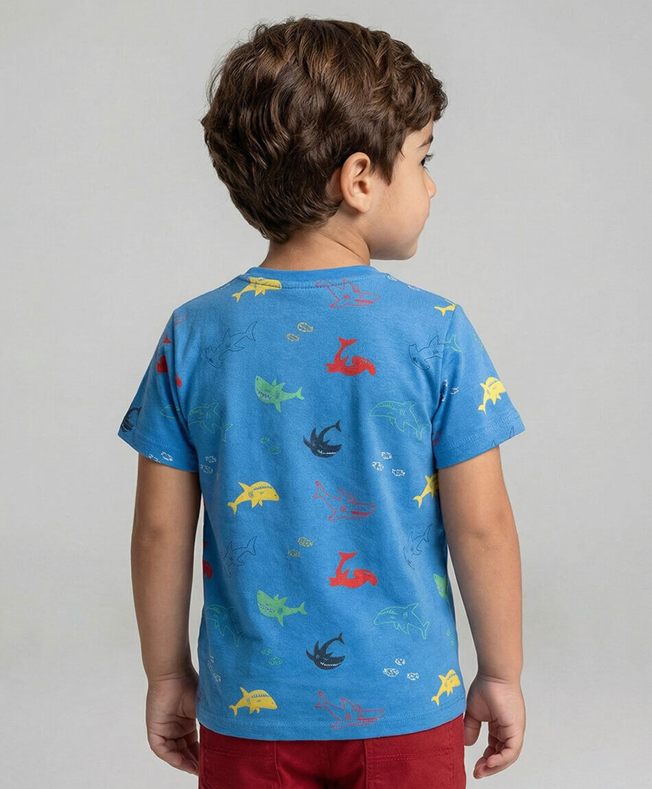 Remera beb&eacute; oc&eacute;ano