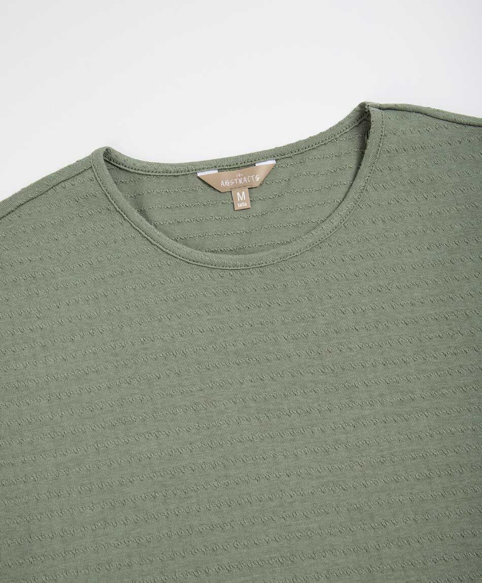 Remera mujer textura