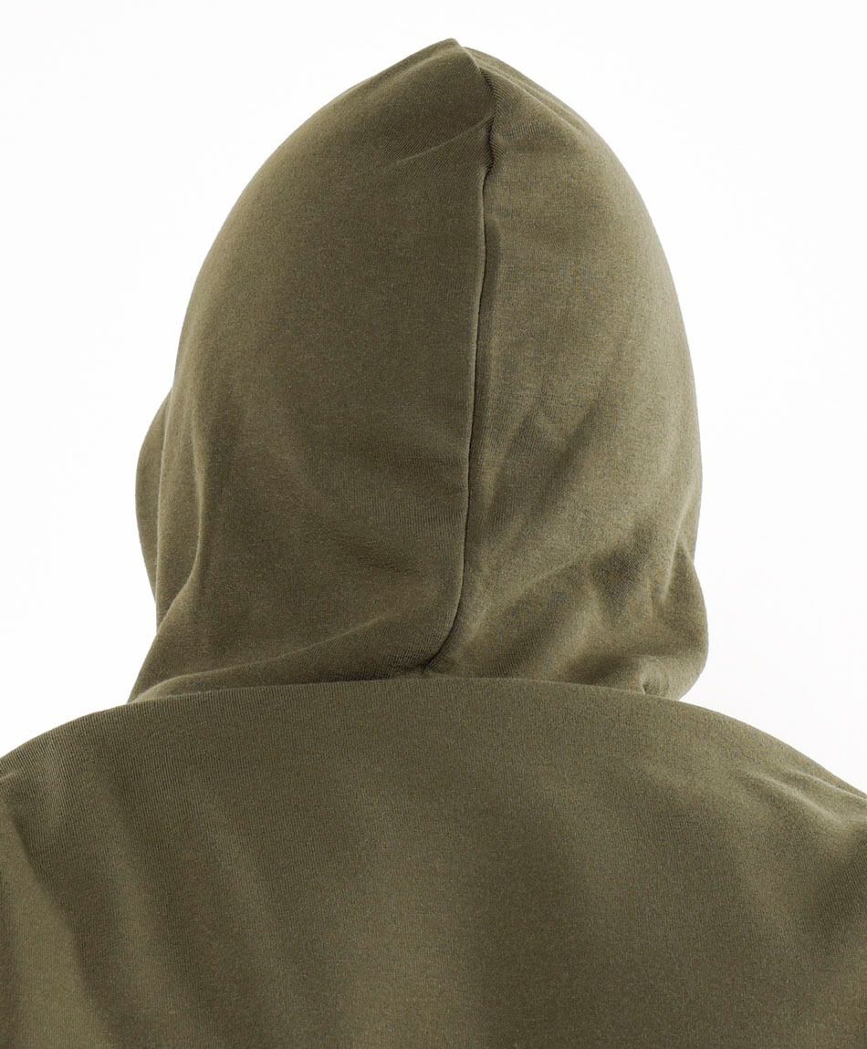 Buzo hombre liso capucha