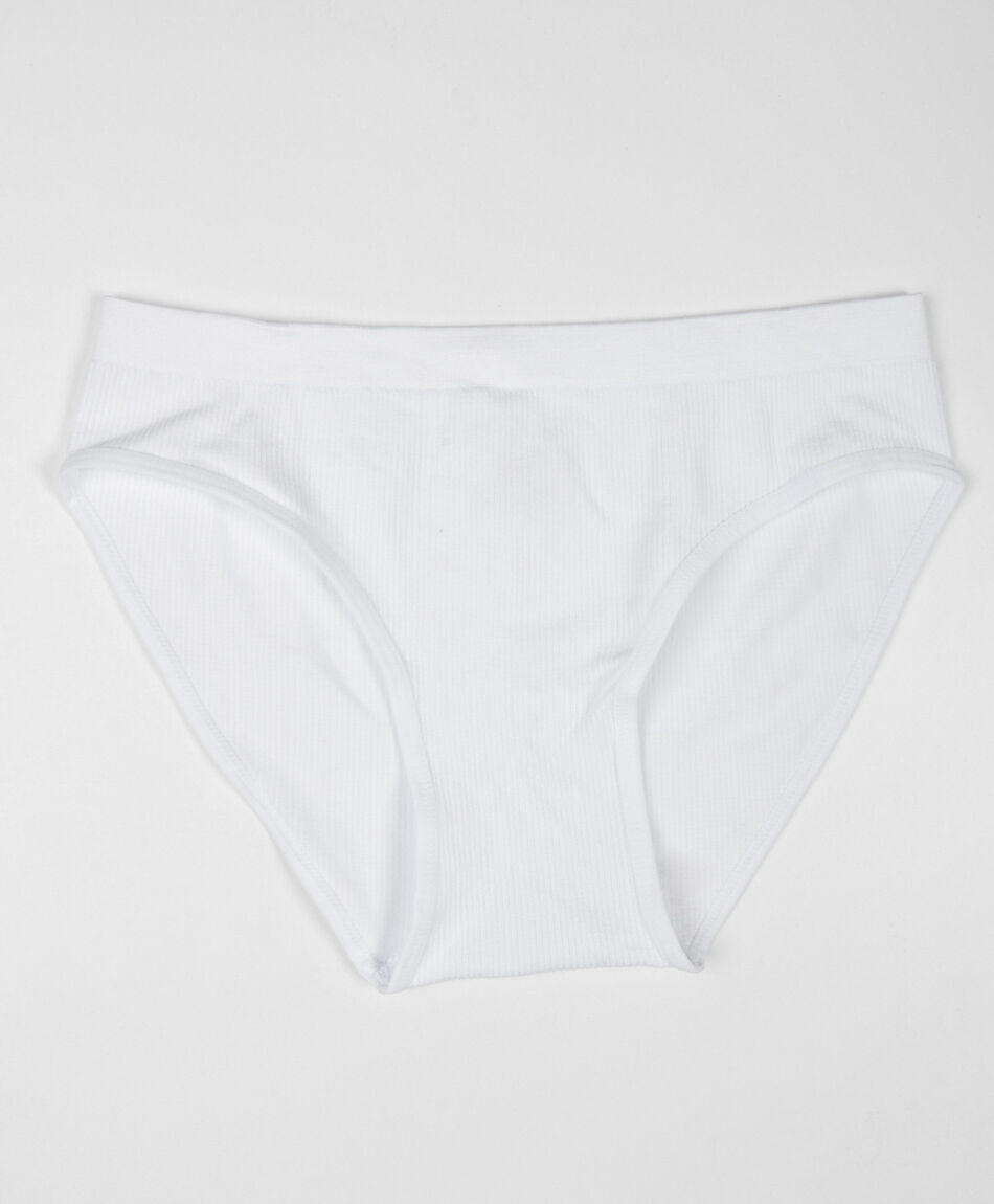 Bombacha bikini mujer seamless acanalado
