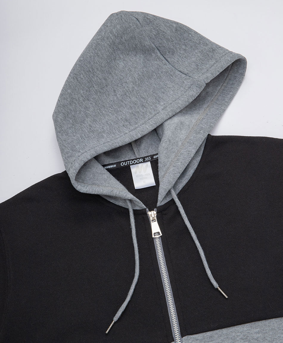 Poler&oacute;n deportivo hombre black and grey