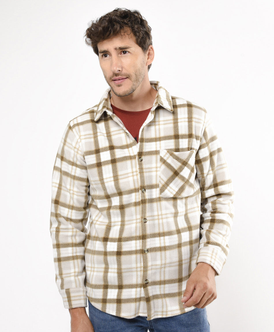 Campera hombre le&ntilde;adora polar