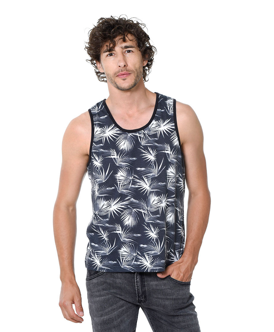 Polera estampada surf