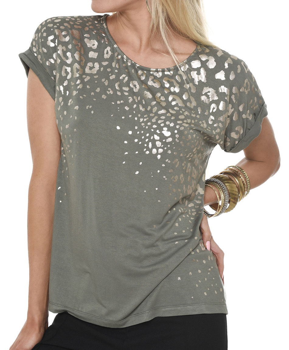 Polera estampada